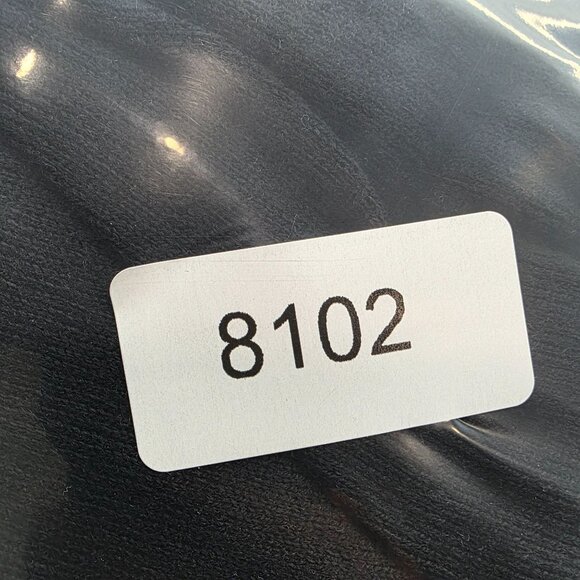 Woman Black Spense Knit Dress Wool Blend 3/4 Sleeves Empire Waist Round Neck 3X - Picture 9 of 9